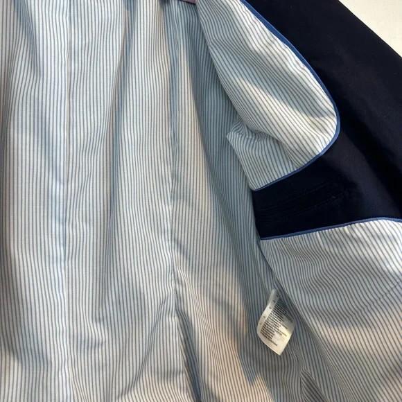 H&M Blue Blazer with Pinstripe Lining - Picture 4 of 9